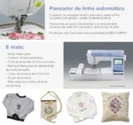 Máquina de Bordar Brother BE915L com Wi-Fi - Imagem 3