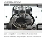 Máquina de Costura Eletrônica Janome 1050DC - Imagem 5