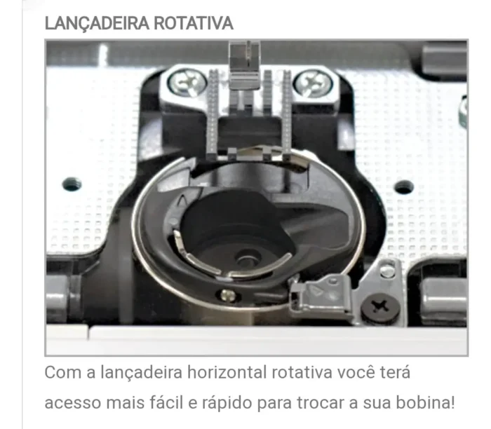Máquina de Costura Eletrônica Janome 1050DC - Imagem 5