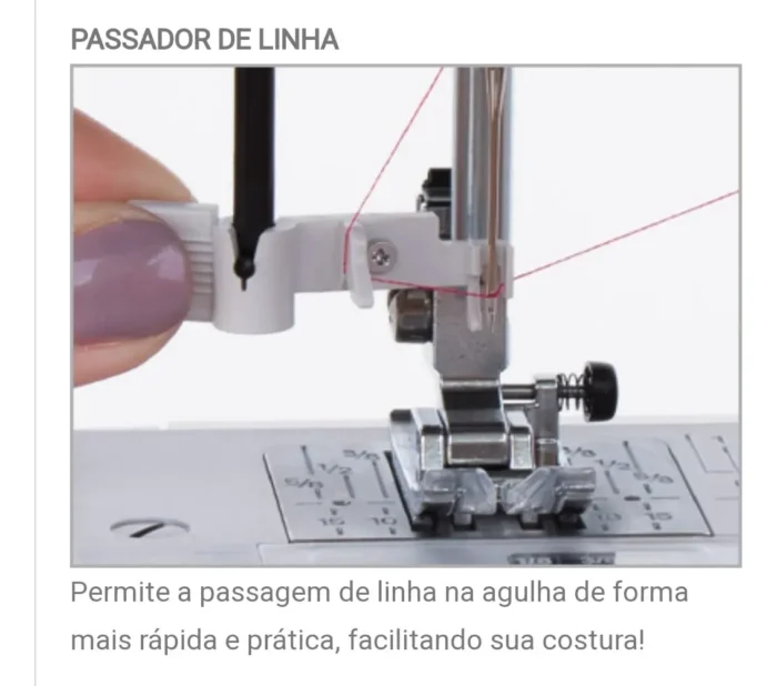 Máquina de Costura Eletrônica Janome 1050DC - Imagem 3
